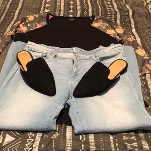 Light Denim Ankle Pant